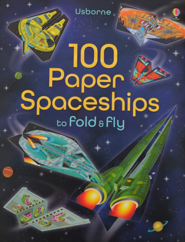 Paper spaceships cover